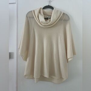 Joie Cashmere wool blend cowl neck sweater size M (w106)